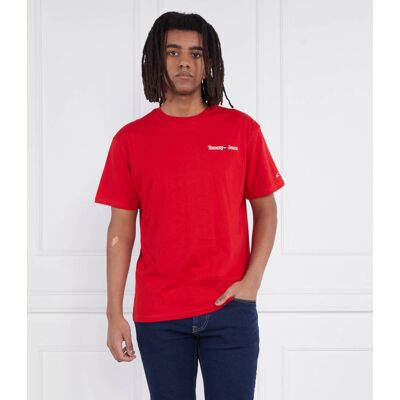 Tommy Jeans T-shirt Regular Fit czerwony M Tommy Jeans T-shirt Regular Fit czerwony M