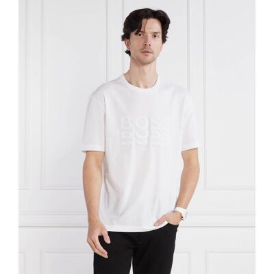 Boss GREEN T-shirt Tee 3 Regular Fit biały XXL Boss GREEN T-shirt Tee 3 Regular Fit biały XXL