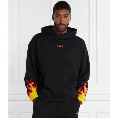 HUGO Bluza Droma Regular Fit czarny S HUGO Bluza Droma Regular Fit czarny S