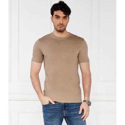 Boss ORANGE T-shirt Tales Relaxed fit brązowy S Boss ORANGE T-shirt Tales Relaxed fit brązowy S