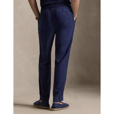 Polo Ralph Lauren Lniane spodnie chino Slim Fit granatowy M Polo Ralph Lauren Lniane spodnie chino Slim Fit granatowy M