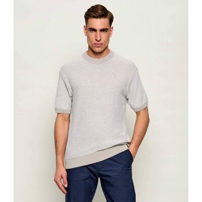 Boss ORANGE Sweter Kantonio Regular Fit szary L Boss ORANGE Sweter Kantonio Regular Fit szary L