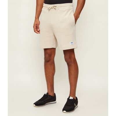 Hugo Blue Szorty Nuwafflo Loose fit beżowy XXL Hugo Blue Szorty Nuwafflo Loose fit beżowy XXL