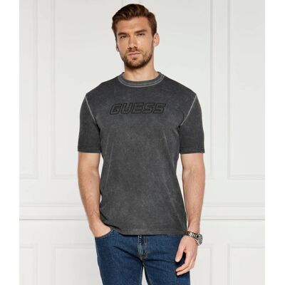 Guess ACTIVE T-shirt STENO Regular Fit grafitowy M Guess ACTIVE T-shirt STENO Regular Fit grafitowy M