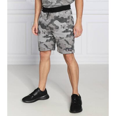 ORANGE Szorty BOSS x NBA Slam_Camo Regular Fit szary L ORANGE Szorty BOSS x NBA Slam_Camo Regular Fit szary L