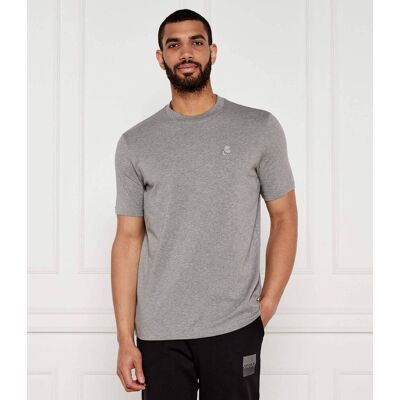 Karl Lagerfeld T-shirt Regular Fit szary XL Karl Lagerfeld T-shirt Regular Fit szary XL