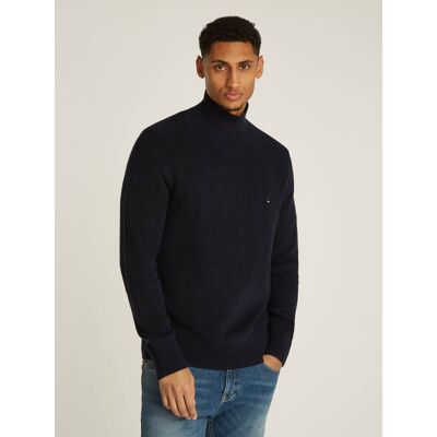 Tommy Hilfiger Sweter Slim Fit granatowy XL Tommy Hilfiger Sweter Slim Fit granatowy XL