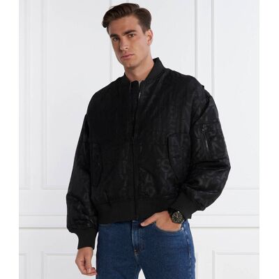 Calvin Klein Jeans Kurtka bomber Oversize fit czarny S Calvin Klein Jeans Kurtka bomber Oversize fit czarny S