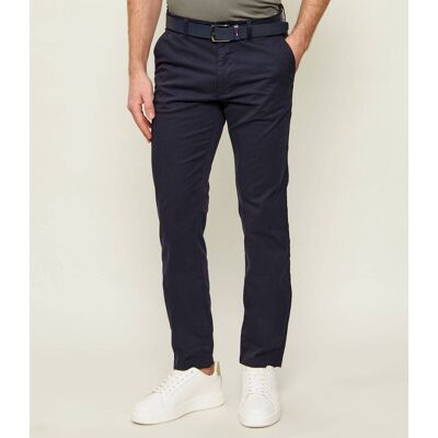 Boss ORANGE Spodnie chino Slim Fit granatowy 32/32 Boss ORANGE Spodnie chino Slim Fit granatowy 32/32