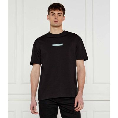 Calvin Klein Jeans T-shirt Relaxed fit czarny XL Calvin Klein Jeans T-shirt Relaxed fit czarny XL
