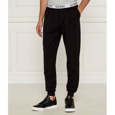 Guess Underwear Spodnie Regular Fit czarny XXL Guess Underwear Spodnie Regular Fit czarny XXL
