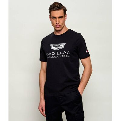 T-shirt Tommy Hilfiger X Cadillac Formula 1 Team Regular Fit czarny XL T-shirt Tommy Hilfiger X Cadillac Formula 1 Team Regular Fit czarny XL