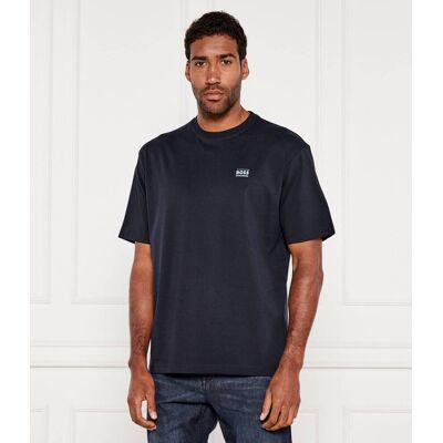 Boss ORANGE T-shirt Te_move Relaxed fit granatowy L Boss ORANGE T-shirt Te_move Relaxed fit granatowy L