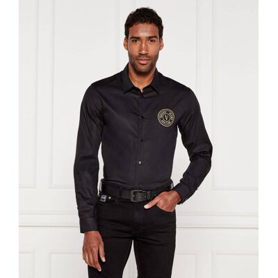 Versace Jeans Couture Koszula Slim Fit czarny 50 Versace Jeans Couture Koszula Slim Fit czarny 50