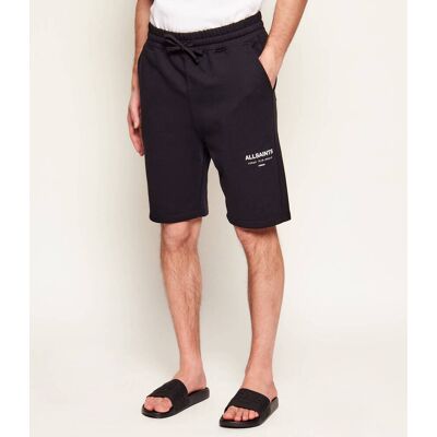 AllSaints Szorty Relaxed fit czarny S AllSaints Szorty Relaxed fit czarny S
