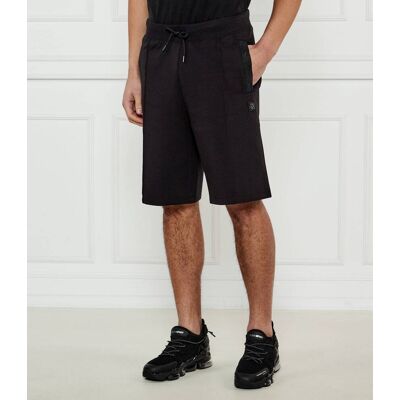 HUGO Szorty Dilmos Loose fit czarny M HUGO Szorty Dilmos Loose fit czarny M