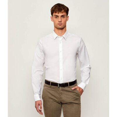 Michael Kors Koszula Classic fit stretch biały XXL Michael Kors Koszula Classic fit stretch biały XXL