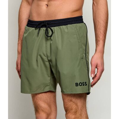 Boss BLACK Szorty kąpielowe Starfish Regular Fit zielony M Boss BLACK Szorty kąpielowe Starfish Regular Fit zielony M