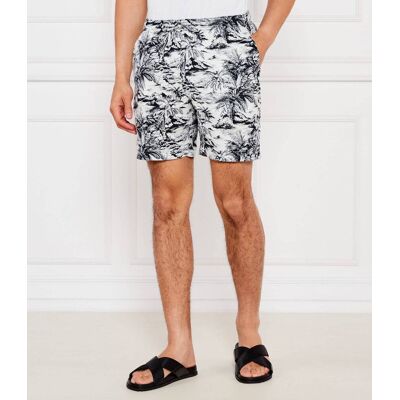 Tommy Hilfiger Lniane szorty chino Regular Fit biały 34 Tommy Hilfiger Lniane szorty chino Regular Fit biały 34