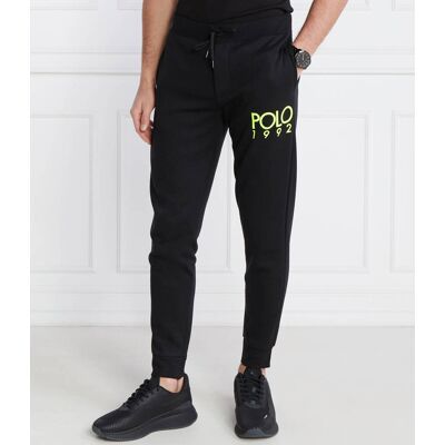 Polo Ralph Lauren Spodnie dresowe Regular Fit czarny XXL Polo Ralph Lauren Spodnie dresowe Regular Fit czarny XXL