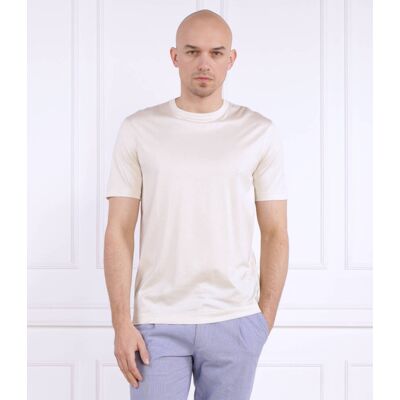 Boss BLACK T-shirt Thompson Regular Fit beżowy XL Boss BLACK T-shirt Thompson Regular Fit beżowy XL