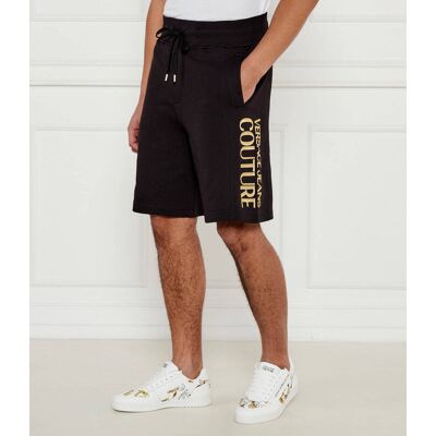 Versace Jeans Couture Szorty Relaxed fit czarny L Versace Jeans Couture Szorty Relaxed fit czarny L