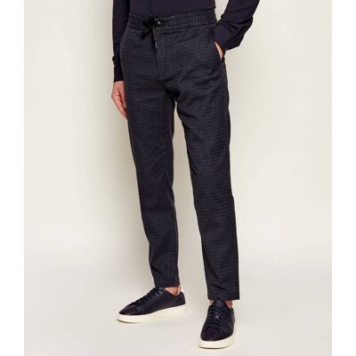 Boss ORANGE Spodnie chino Tapered fit granatowy 33/32 Boss ORANGE Spodnie chino Tapered fit granatowy 33/32