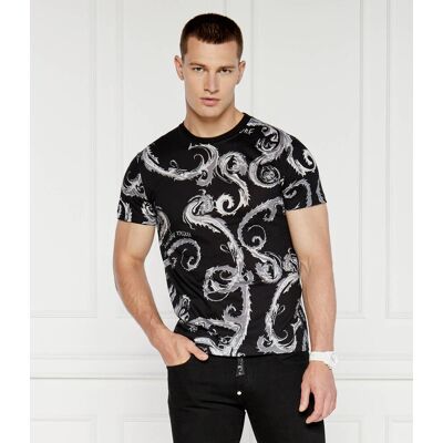 Versace Jeans Couture T-shirt Slim Fit czarny XXL Versace Jeans Couture T-shirt Slim Fit czarny XXL