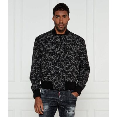 Balmain Kurtka bomber Regular Fit czarny 48 Balmain Kurtka bomber Regular Fit czarny 48