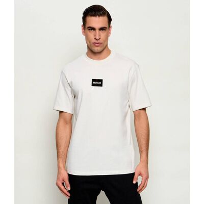 HUGO T-shirt Dumeon Relaxed fit biały XS HUGO T-shirt Dumeon Relaxed fit biały XS