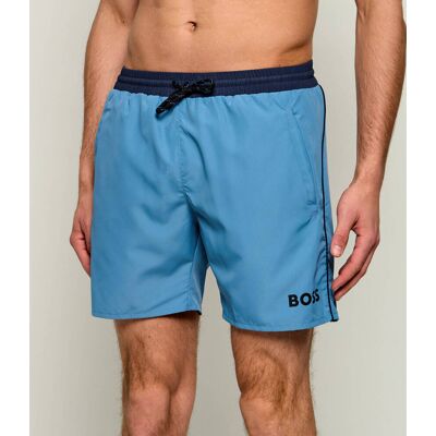 Boss BLACK Szorty kąpielowe Starfish Regular Fit niebieski L Boss BLACK Szorty kąpielowe Starfish Regular Fit niebieski L