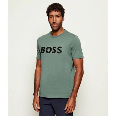 Boss GREEN T-shirt Iconic Zone Regular Fit zielony M Boss GREEN T-shirt Iconic Zone Regular Fit zielony M