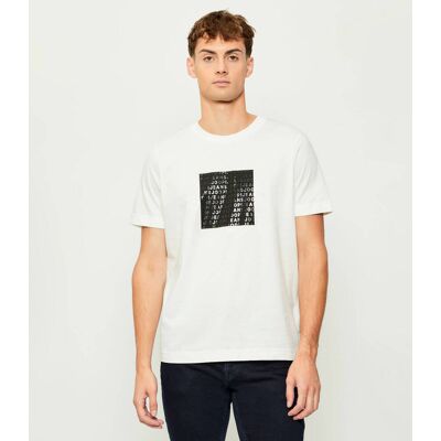 Joop! Jeans T-shirt Emilian Regular Fit biały XXL Joop! Jeans T-shirt Emilian Regular Fit biały XXL