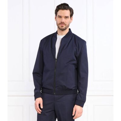 HUGO Kurtka bomber Ukashi232X Regular Fit granatowy 48 HUGO Kurtka bomber Ukashi232X Regular Fit granatowy 48