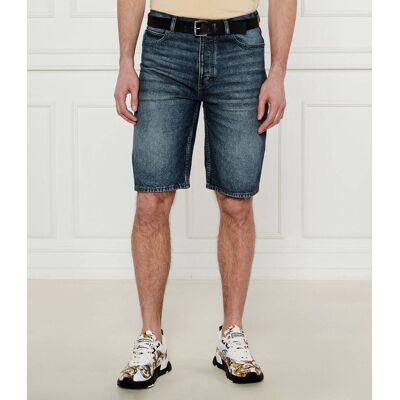 Hugo Blue Jeansowe szorty Skate Regular Fit granatowy 34 Hugo Blue Jeansowe szorty Skate Regular Fit granatowy 34