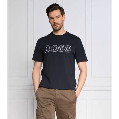 Boss ORANGE T-shirt Telogox Regular Fit granatowy XL Boss ORANGE T-shirt Telogox Regular Fit granatowy XL