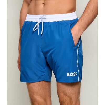 Boss BLACK Szorty kąpielowe Starfish Regular Fit niebieski M Boss BLACK Szorty kąpielowe Starfish Regular Fit niebieski M
