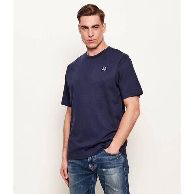 Kenzo T-shirt BOKE FLOWER Regular Fit granatowy XL Kenzo T-shirt BOKE FLOWER Regular Fit granatowy XL