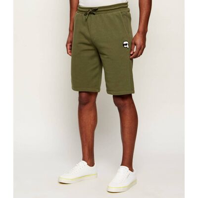 Karl Lagerfeld Szorty Regular Fit zielony M Karl Lagerfeld Szorty Regular Fit zielony M