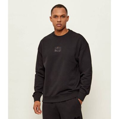 HUGO Bluza Daylo Relaxed fit czarny M HUGO Bluza Daylo Relaxed fit czarny M