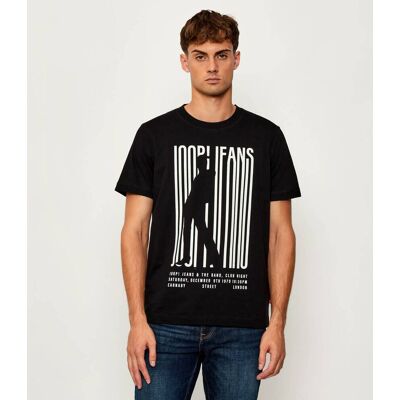 Joop! Jeans T-shirt Elyas Modern fit czarny S Joop! Jeans T-shirt Elyas Modern fit czarny S