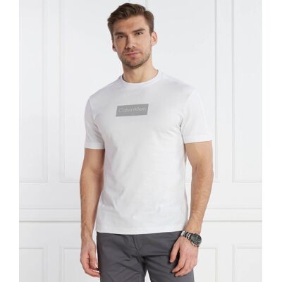 Calvin Klein T-shirt Regular Fit biały XXL Calvin Klein T-shirt Regular Fit biały XXL