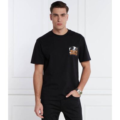 HUGO T-shirt Doevaco Regular Fit czarny S HUGO T-shirt Doevaco Regular Fit czarny S
