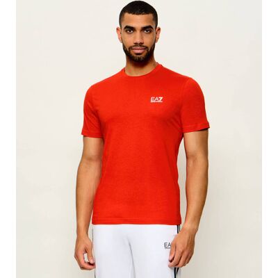 EA7 T-shirt Slim Fit czerwony XXL EA7 T-shirt Slim Fit czerwony XXL
