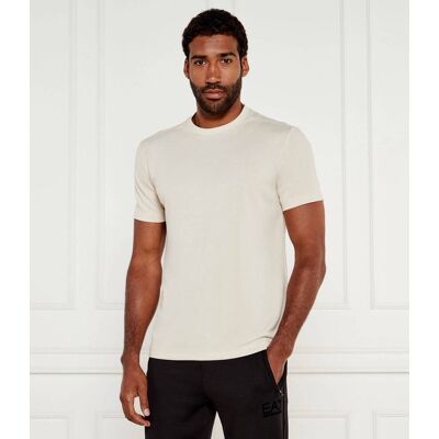EA7 T-shirt Slim Fit beżowy XL EA7 T-shirt Slim Fit beżowy XL