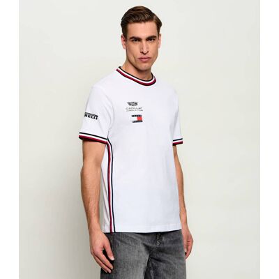 T-shirt Tommy Hilfiger x Cadillac Formula 1 Team Replica Regular Fit biały XXL T-shirt Tommy Hilfiger x Cadillac Formula 1 Team Replica Regular Fit biały XXL