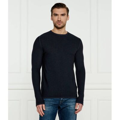Joop! Jeans Wełniany sweter 15 JJK-05Larso Modern fit granatowy S Joop! Jeans Wełniany sweter 15 JJK-05Larso Modern fit granatowy S