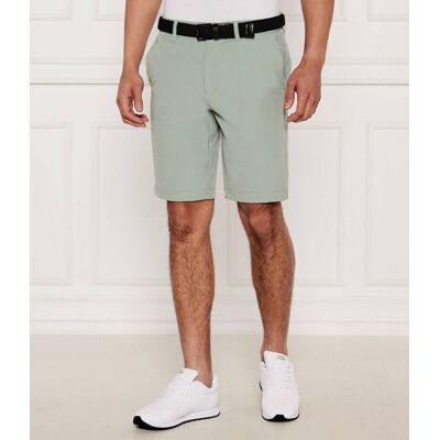 Boss GREEN Szorty chino S_Commuter_10.5 Slim Fit easy iron zielony 54 Boss GREEN Szorty chino S_Commuter_10.5 Slim Fit easy iron zielony 54