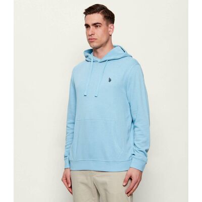 US Polo ASSN Bluza Regular Fit błękitny S US Polo ASSN Bluza Regular Fit błękitny S