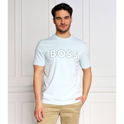 Boss ORANGE T-shirt Telogox Regular Fit błękitny XXL Boss ORANGE T-shirt Telogox Regular Fit błękitny XXL